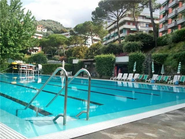 Raggio Di Sole - Pool, Tennis, Parking, Sea View & Relax Rapallo Dış mekan fotoğraf